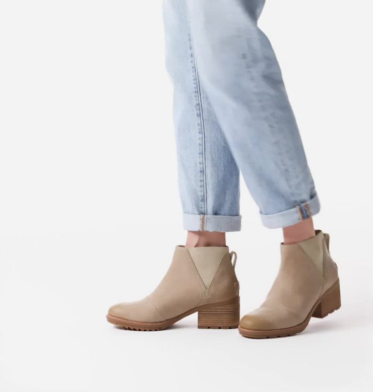 Sorel Dam Stövlar Brun - Cate™ Chelsea Mid - BVC-521734